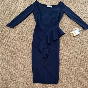 NWT Chiara Boni La Petite Robe - Navy Dress